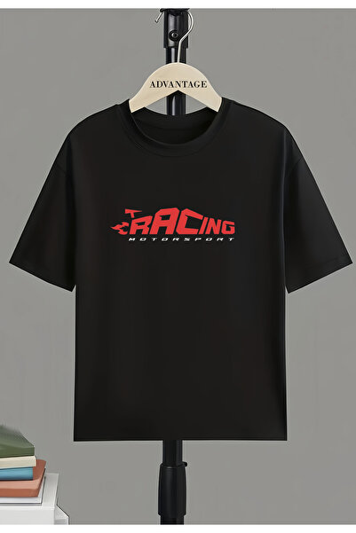 JDM Детска тениска с принт на моторни спортове