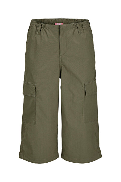 JJXX Γυναικείο παντελόνι κάπρι 12271698 Πράσινο