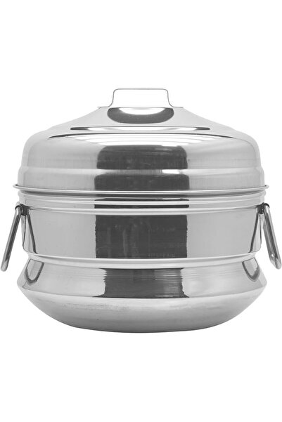 Generic طباخ إيدلي، صغير، فضي، 23 سم، KKIP0S، قدر بخاري، طباخ إيدلي، قدر بخاري، إيدلي، إيدلي، إيدلي