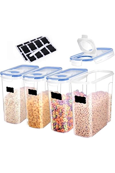 Generic U-HOOME Cereal Dry Food Storage Container Set, Airtight Food Storage ...