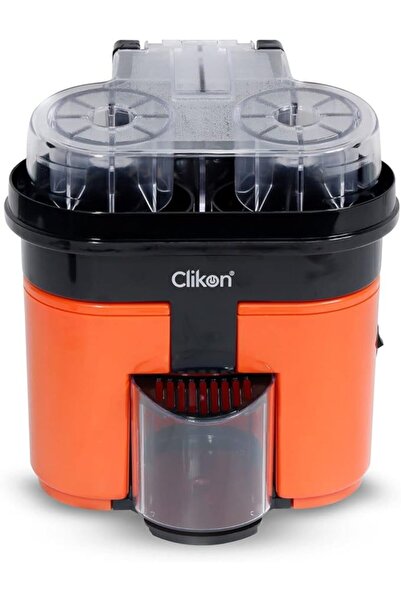 Generic 2 in 1 Citrus Juicer with Dual Squeezer Technology, One Touch Operation, Built-in Citrus Slicer, 90