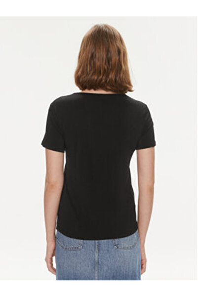 Sisley Γυναικείο T-Shirt 3LRJL104Z Μαύρο