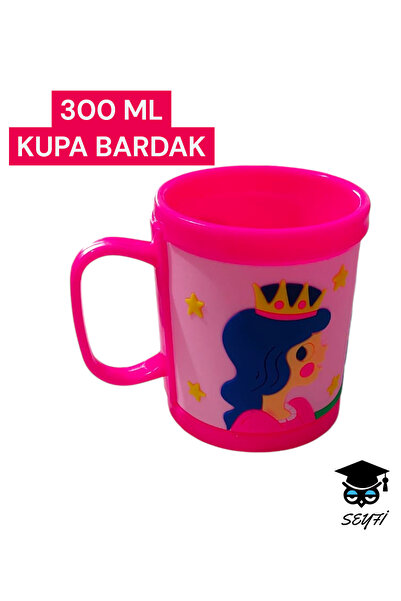SEYFİKİRTASİYE 300 ml Desenli ve pop-it kupa bardak çeşitleri plasik çocuk ba...