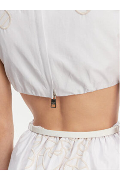 Silvian Heach Γυναικείο Φόρεμα Casual GPP25342VE Λευκό