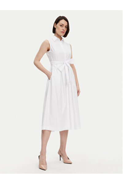 Silvian Heach Γυναικείο Φόρεμα-Πουκάμισο GPP25450VE Λευκό