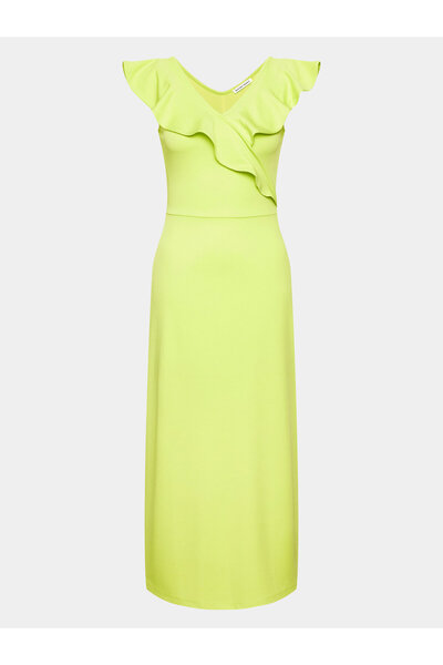 Silvian Heach Γυναικείο Φόρεμα Casual GPP23299VE Κίτρινο