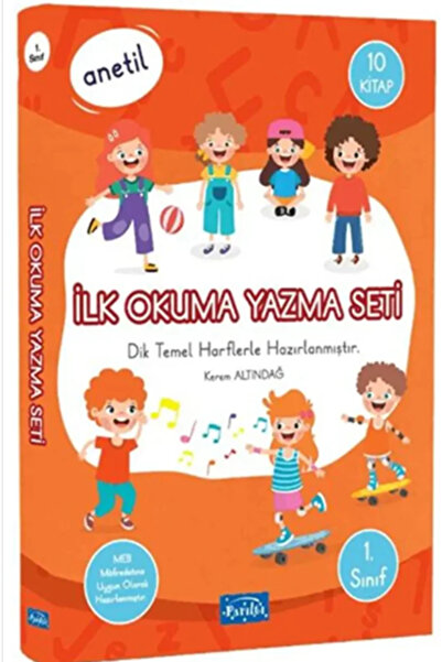 Parıltı Yayınları مجموعة القراءة والكتابة الأولى من أناتيل، مجموعة من 10 كتب،...