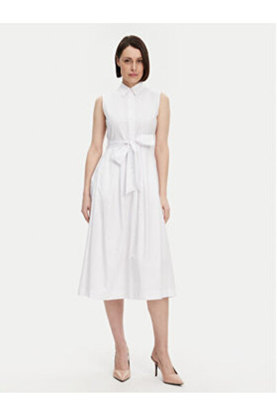 Silvian Heach Γυναικείο Φόρεμα-Πουκάμισο GPP25450VE Λευκό
