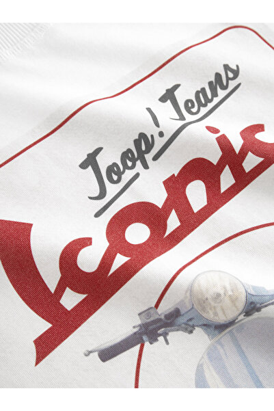 JOOP JEANS Ανδρικό T-Shirt 10019210 30045503 Λευκό