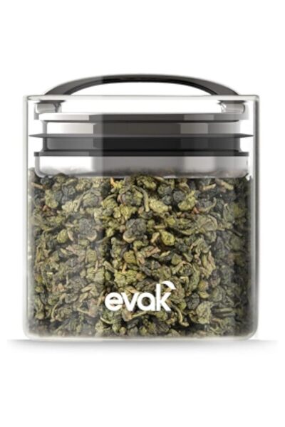 genric Prepara EVAK Glass Food Storage Container with White Gloss Compact Han...