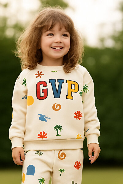 organic kids طقم ملابس موسمية للأولاد والبنات من القطن