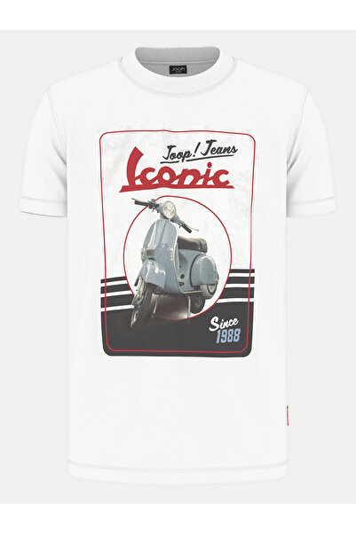 JOOP JEANS Ανδρικό T-Shirt 10019210 30045503 Λευκό