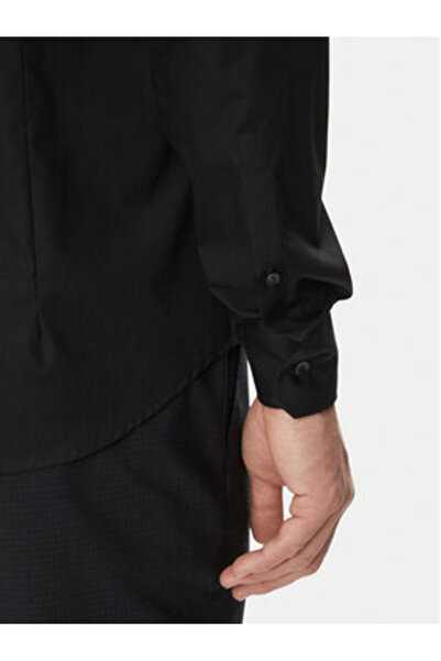 Joop Ανδρικό Πουκάμισο 10018893 30044587 Μαύρο