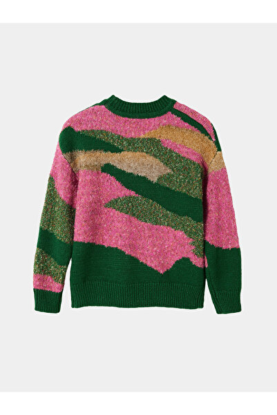 Desigual Πουλόβερ για κορίτσια 23WGJF05 Πολύχρωμο