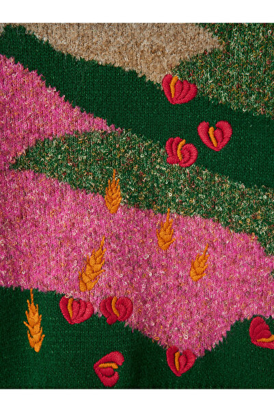 Desigual Πουλόβερ για κορίτσια 23WGJF05 Πολύχρωμο