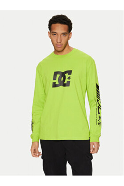 DC Ανδρικό Μακρυμάνικο ADYZT05406-GJZ0 Πράσινο