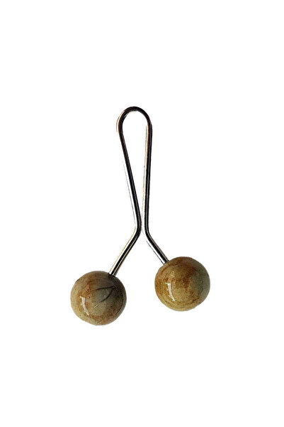 HarmonyAura 3 Pieces Hijab Scarf and Shawl Clip Yellow Mustard Black Patterned