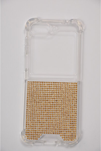 Case collection Samsung Galaxy Flip 7, El Yapımı, Diamonds, Taşlı, Şeffaf Sil...