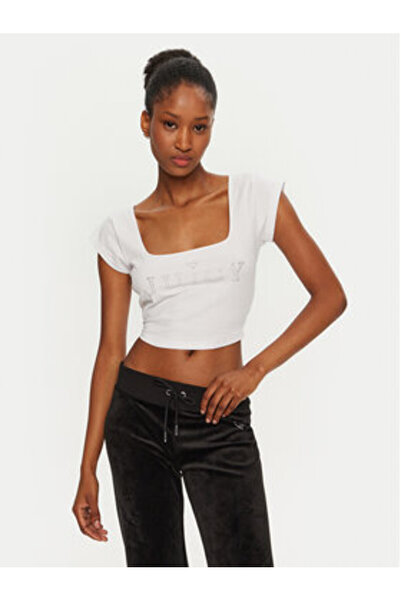 Juicy Couture Γυναικείο Μπλούζα JCBCT224831 Λευκό