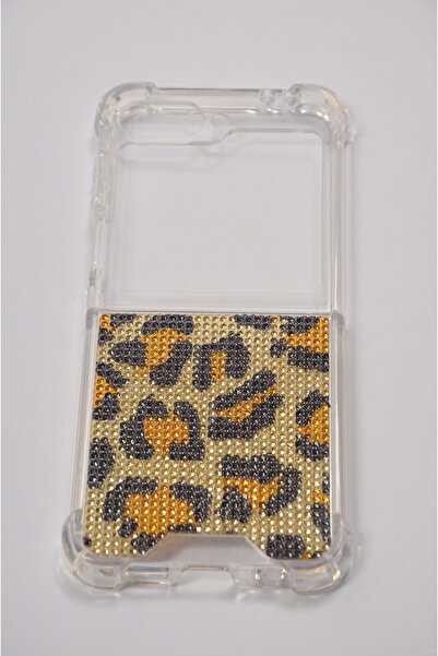 Case collection Samsung Galaxy Flip 7, El Yapımı, Diamonds, Taşlı, Şeffaf Sil...