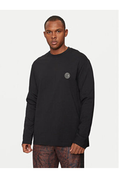 Just Cavalli Ανδρικό Μακρυμάνικο 77OAHE10 Μαύρο