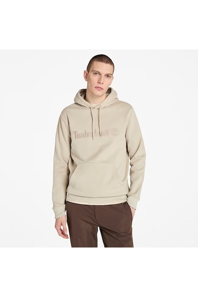 Timberland Ανδρικό φούτερ Hampthon Hoodie σε μπεζ χρώμα Tb0a6vfjcy21