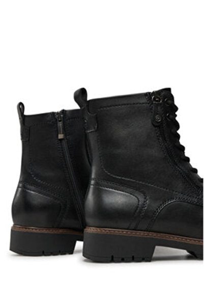 Tamaris γυναικεία μποτάκια μέχρι τον αστράγαλο 1-25207-43 μαύρα