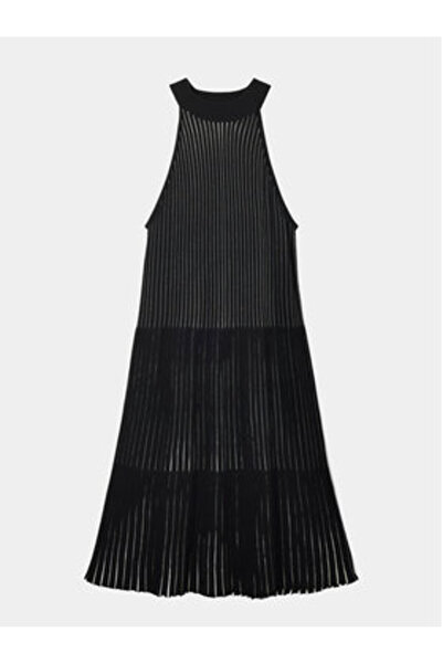 Desigual Γυναικείο Καλοκαιρινό Φόρεμα 24SWVF06 Μαύρο