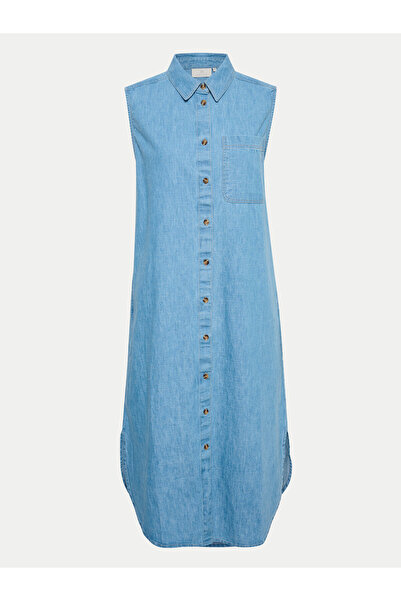 Kaffe Γυναικείο Φόρεμα Τζιν 10508518 Μπλε