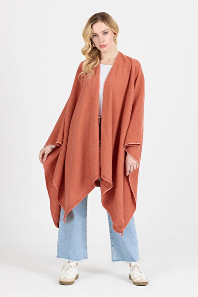 Beta Moda Hub Poncho - Cotton Polyester Blend Stylish and High-Quality Fabric...