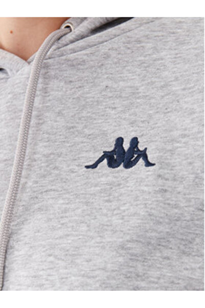 Kappa Γυναικείο Φούτερ 710067 Γκρι