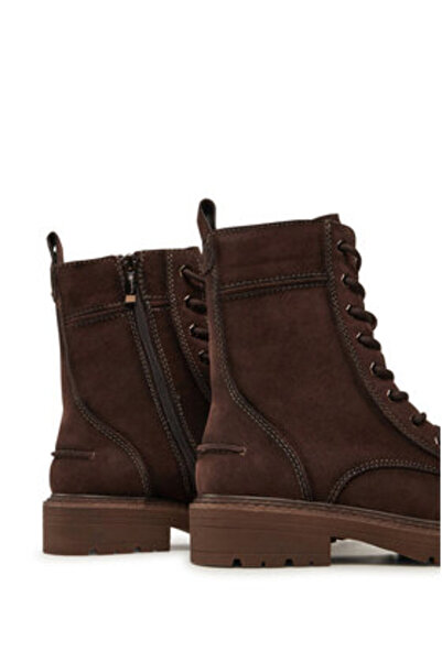 Tamaris γυναικεία μποτάκια μέχρι τον αστράγαλο 1-25223-43 καφέ