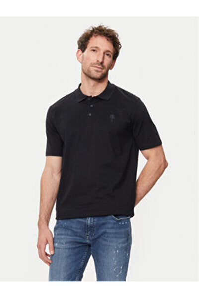 Karl Lagerfeld Ανδρικό Πόλο 745028 542232 Μπλε σκούρο