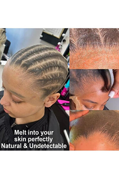 Fanski 4 pieces of invisible, transparent, breathable, ultra-thin, stretchy long sock hats