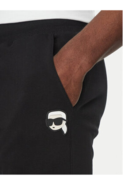Karl Lagerfeld Ανδρικό Αθλητικό Σορτς 705014 552900 Μαύρο