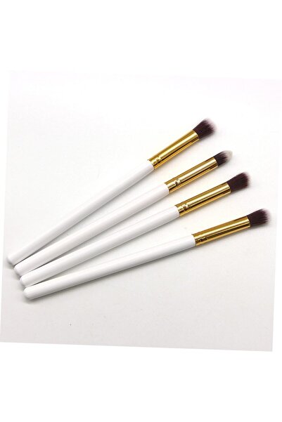 KHAJUL مجموعة فرش مكياج نسائية مكونة من 5 قطع، ظلال عيون محمولة بمقابض متينة، أدوات تجميل