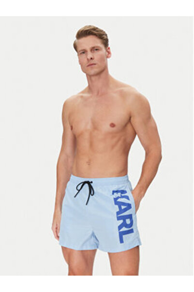 Karl Lagerfeld Ανδρικό Σορτς Μαγιό A1M46013 Μπλε