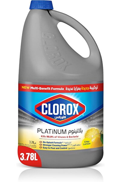 Clorox Platinum Bleach 3.78L, Lemon Scent