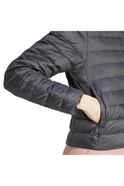 adidas Women's Black W Helionic L J Coat Jd1087