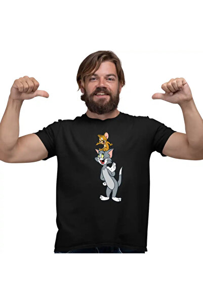 OEM Tricou Barbati Tom si Jerry Prietenie