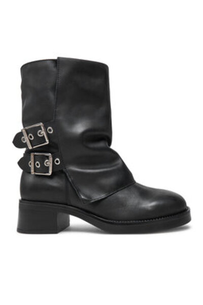 Steve Madden γυναικεία μποτάκια μέχρι τον αστράγαλο SM11003415 μαύρα