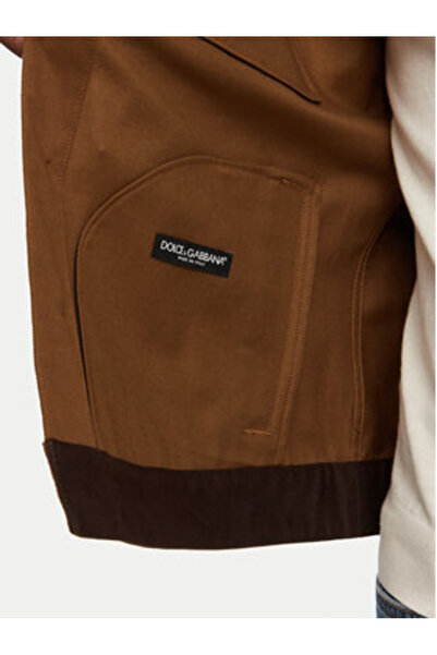 Dolce&Gabbana Dolce Gabbana Ανδρικό Μπουφάν Ελαφρύ G9BJFT GI513 Καφέ