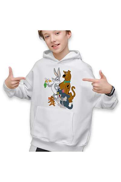 OEM Hanorac Copii Baieti Tom Jeryy Scooby Doo Bugs Bunny