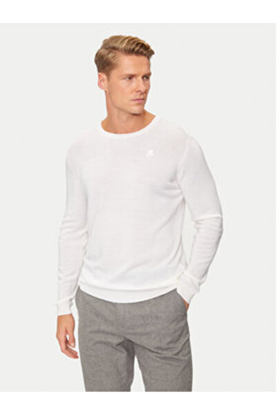 Karl Lagerfeld Ανδρικό Πουλόβερ 655000-544399 Λευκό