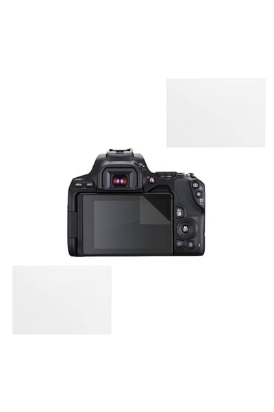 COMANDO Set protectie compatibil cu Canon EOS 200D Mark II, Focus Shield, 2 F...