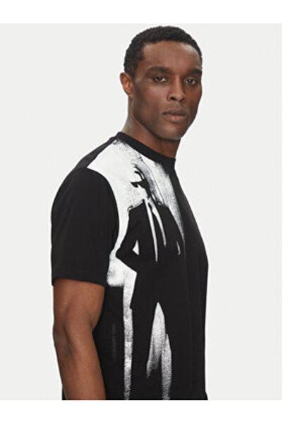 Karl Lagerfeld Ανδρικό T-Shirt 755149 552225 Μαύρο