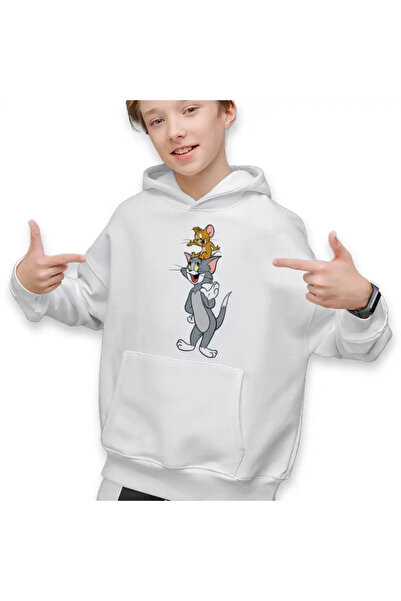 OEM Hanorac Copii Baieti Tom si Jerry Prietenie