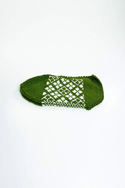 HarmonyAura 2 Pairs of Hand Knitted Winter Stylish Women's Wool Booties Set 8