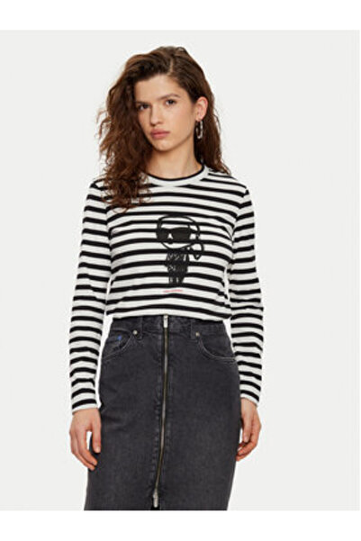 Karl Lagerfeld Γυναικεία Μπλούζα A1W17137 Μαύρη