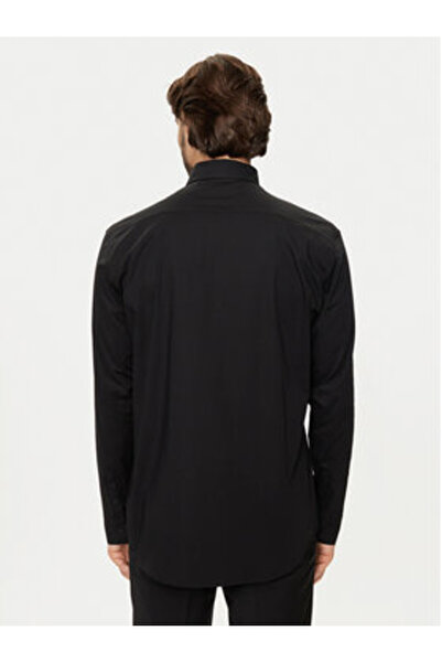 Karl Lagerfeld Ανδρικό Πουκάμισο 605947-544671 Μαύρο